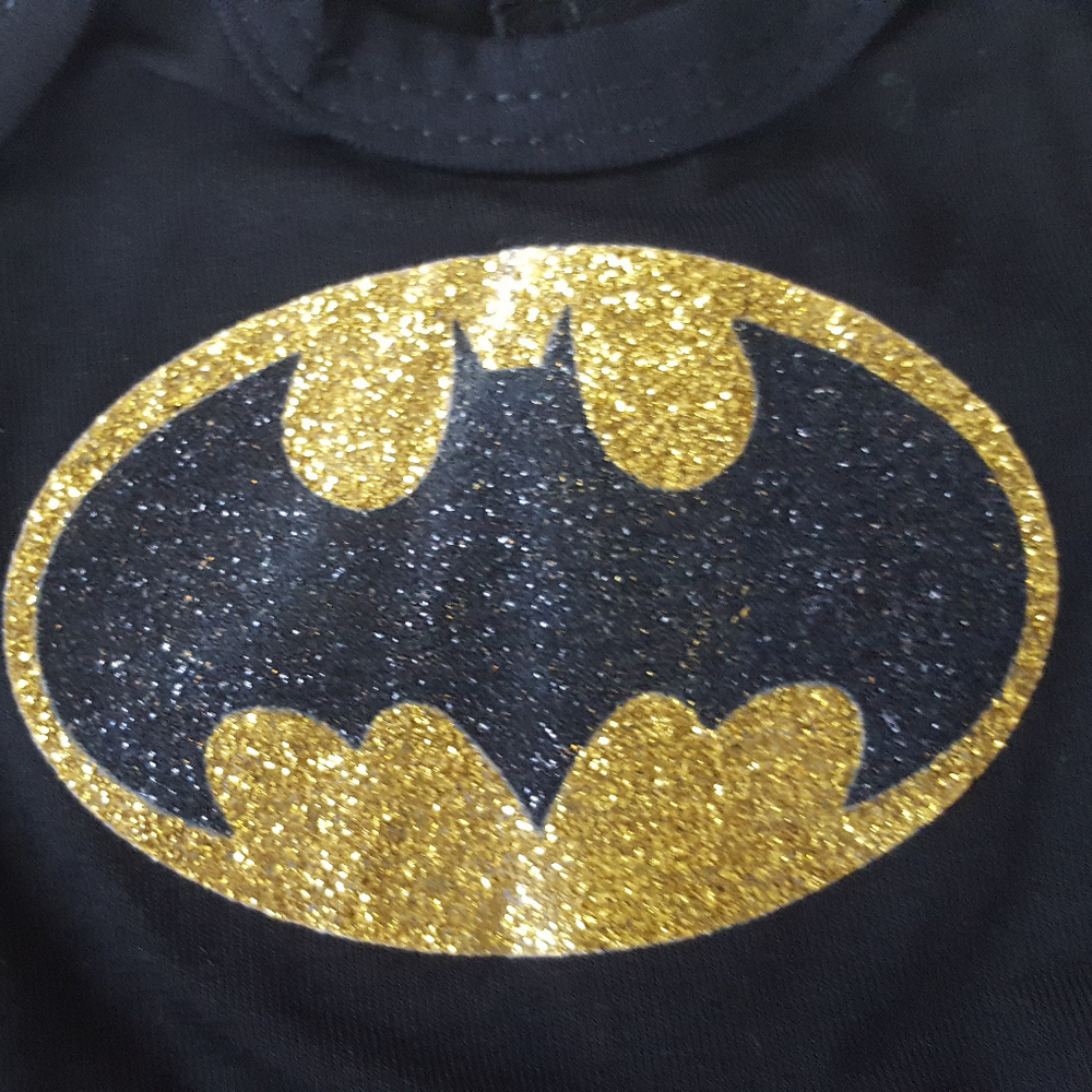 Black Batman Tutu Dress For American 18" Dolls - Picture 3 of 3